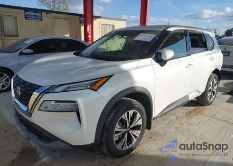 2021 Nissan Rogue Sv Fwd from USA, damaged, VIN 5N1AT3BA2MC733492